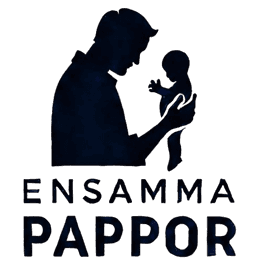 Ensamma Pappor Logo